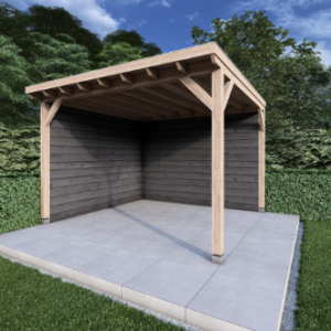 Overkapping doe-het-zelf 4x3m