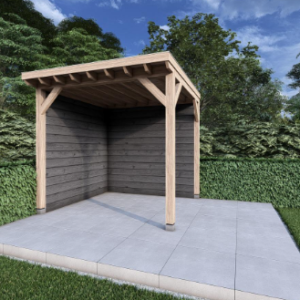 Overkapping doe-het-zelf 3x3m